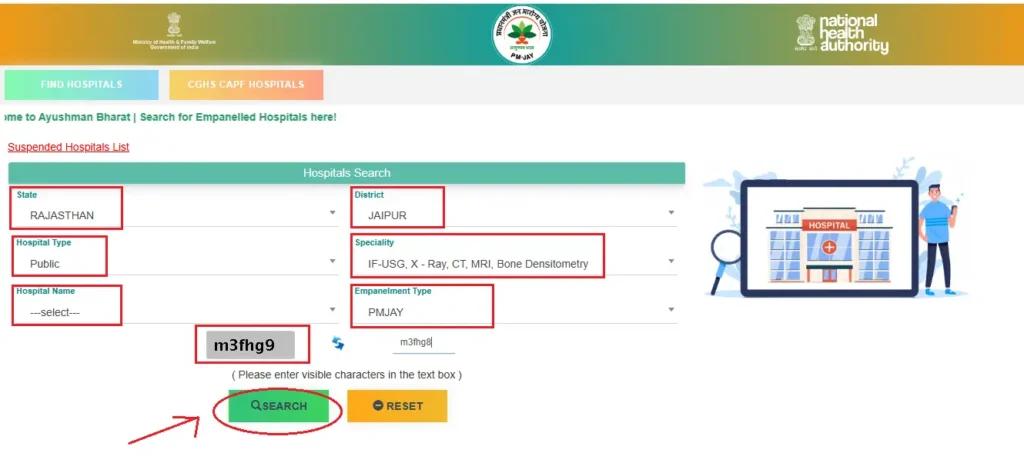 Ayushman Card Hospital List 